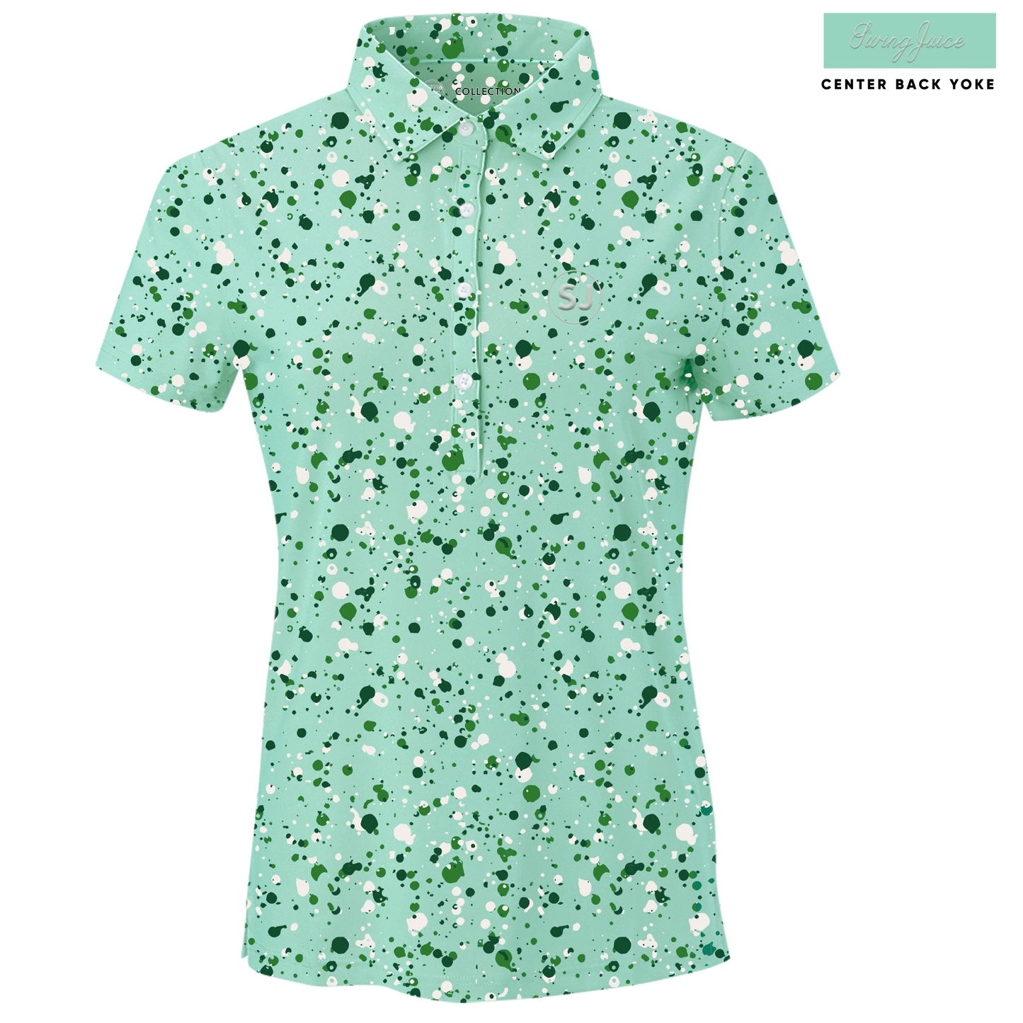 Golf Splatter Women's Polo - The Golf Guys Online