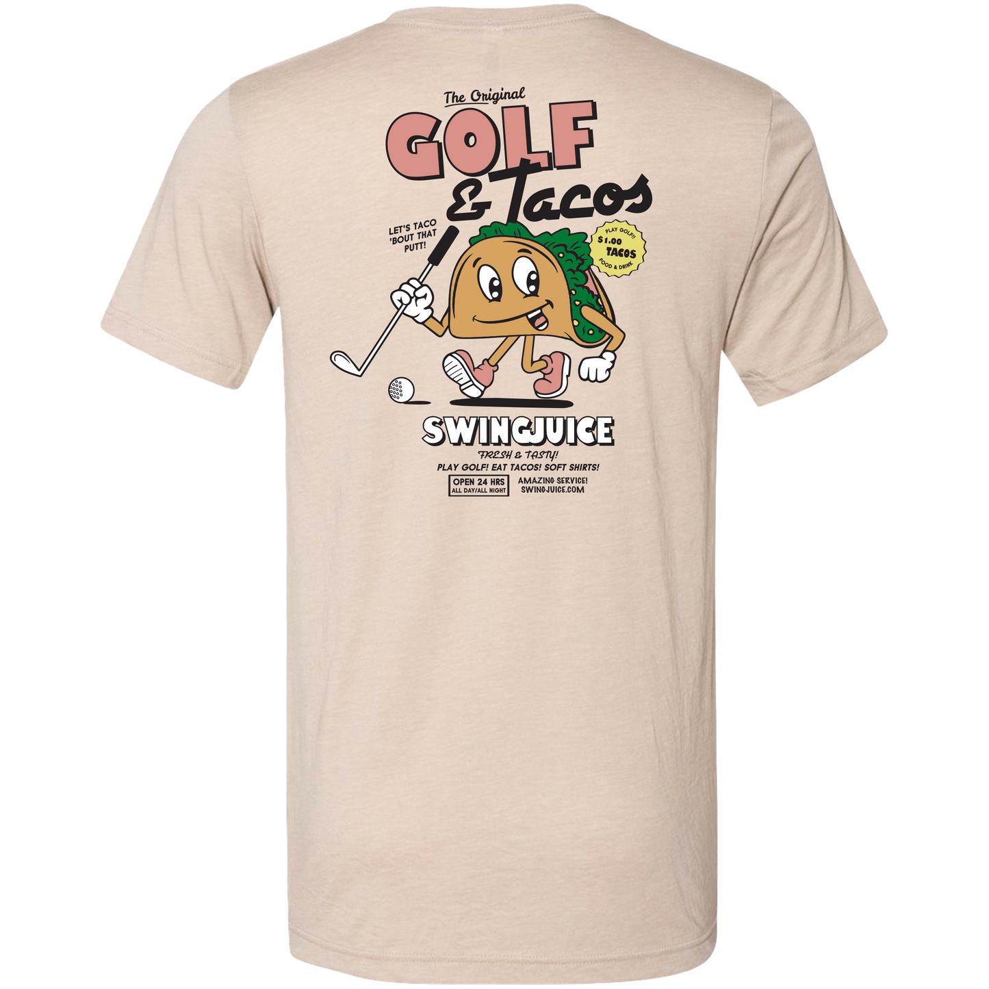 Golf & Tacos The Sequel Unisex T-Shirt - The Golf Guys Online