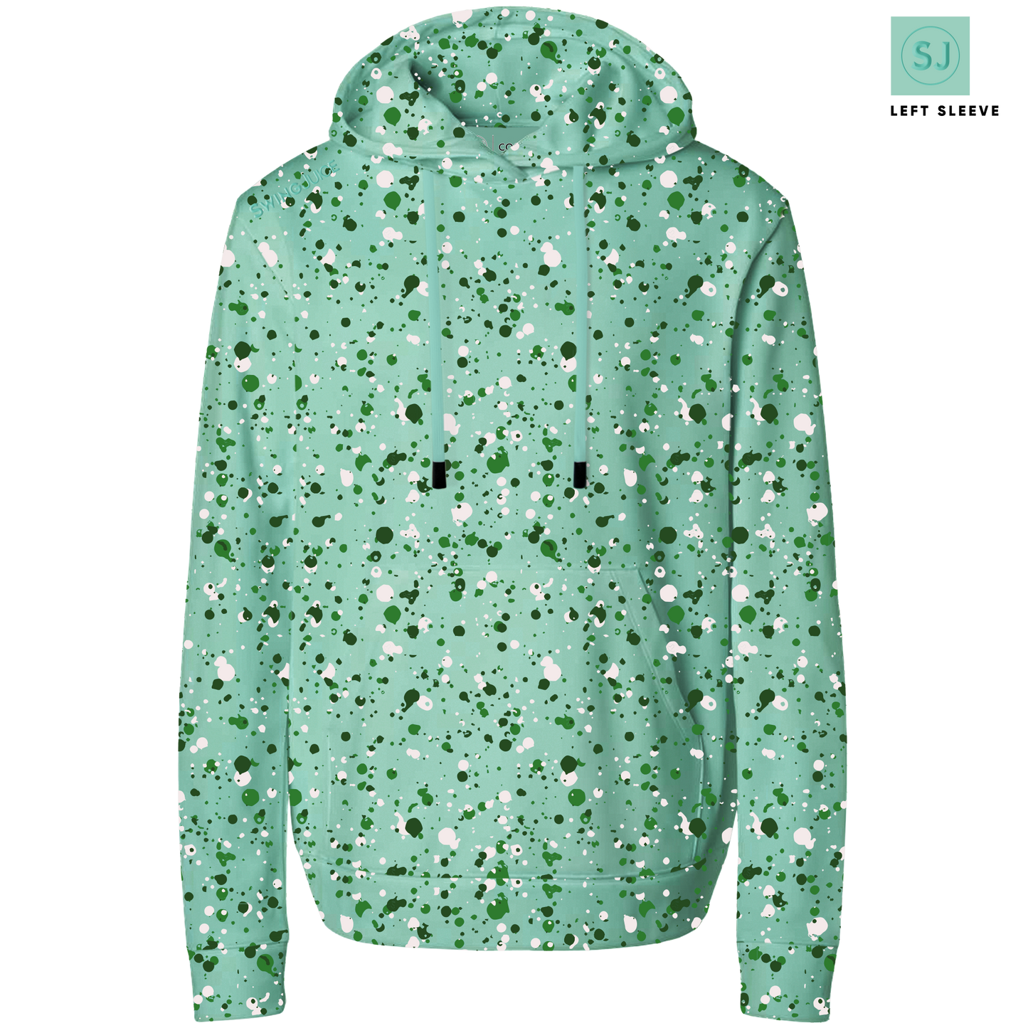 Golf Splatter Men's Performance Hoodie - The Golf Guys Online