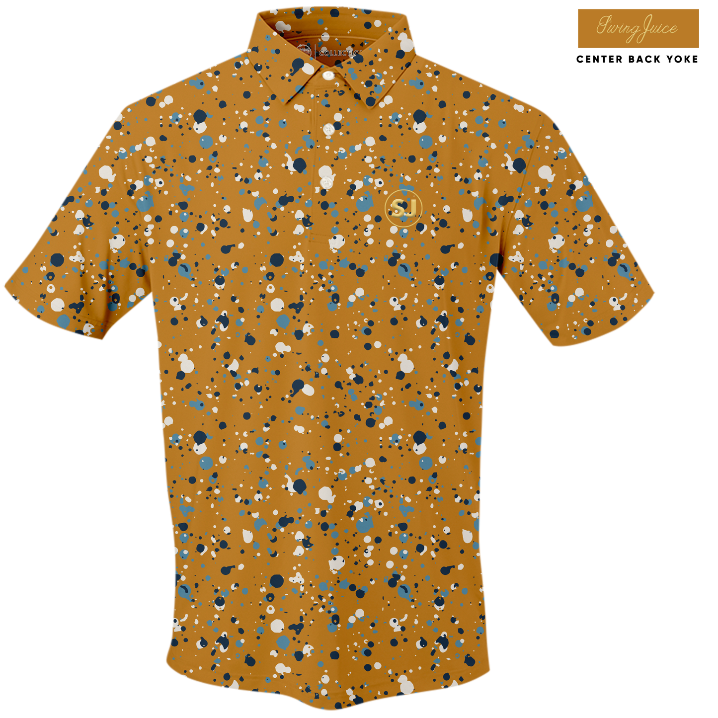 Golf Splatter Men's Polo - The Golf Guys Online