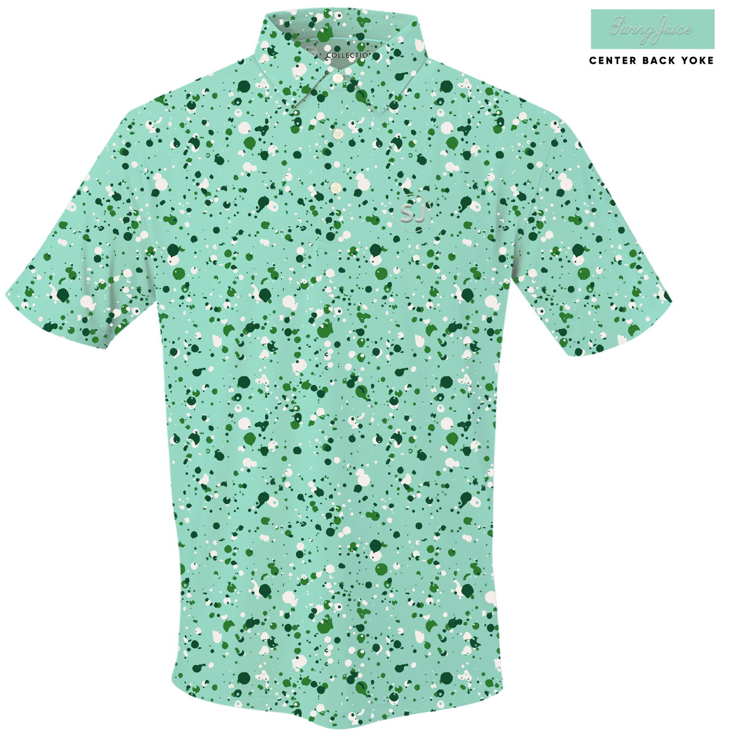 Golf Splatter Men's Polo - The Golf Guys Online