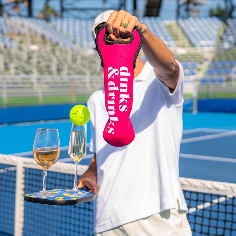 Dinks 'N Drinks Sleeve of Pickleballs - The Golf Guys Online