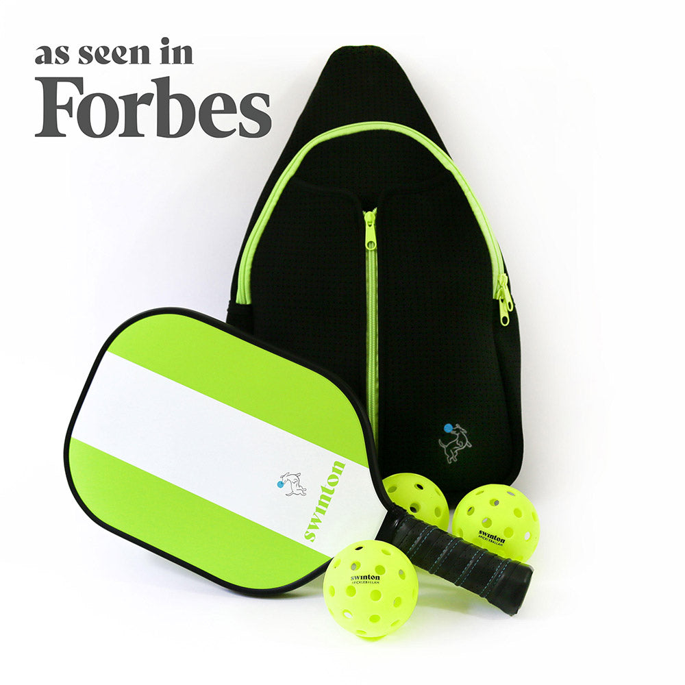 Pickleball Starter Bundle - Black Sling Bag Combo - The Golf Guys Online