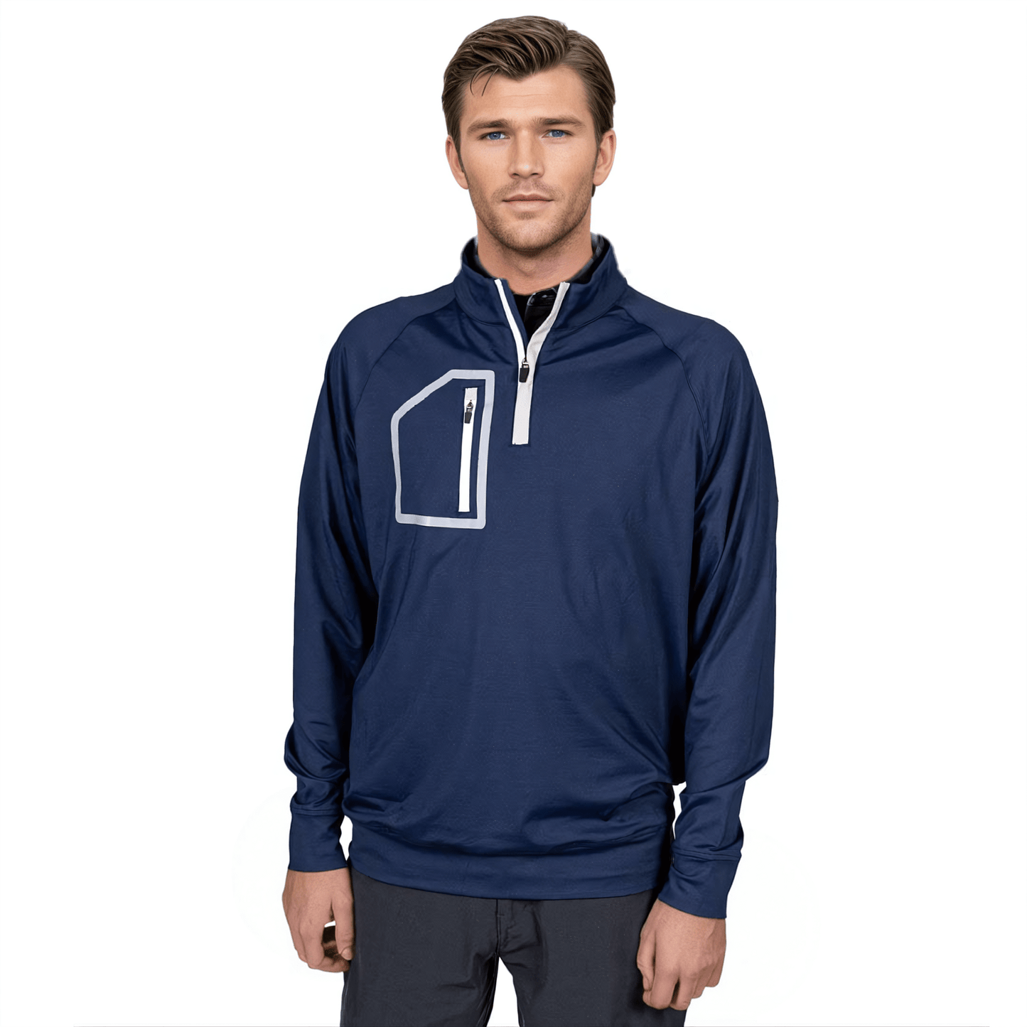 The Tips Men's Q-Zip - The Golf Guys Online