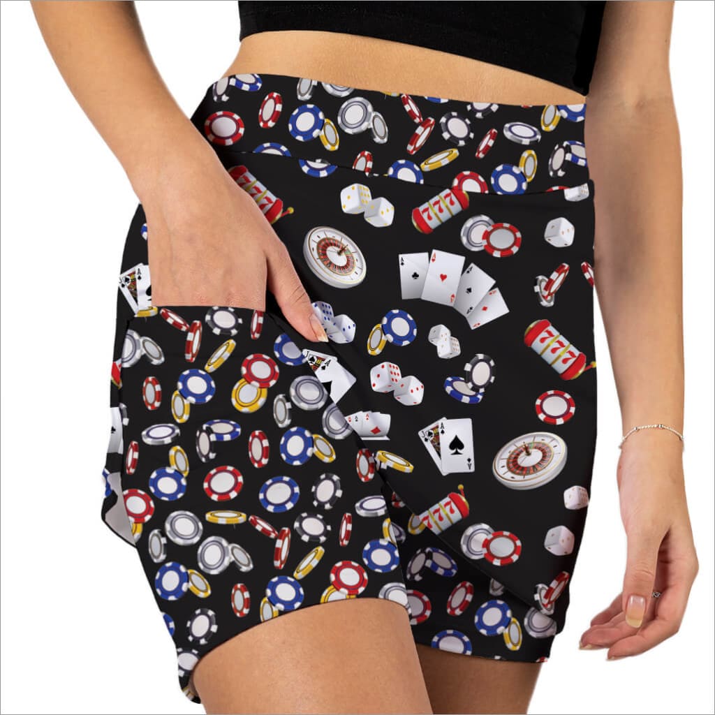 U BETCHA BLACK SKORT - The Golf Guys Online