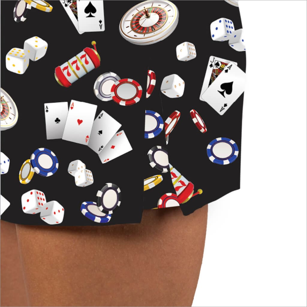 U BETCHA BLACK SKORT - The Golf Guys Online
