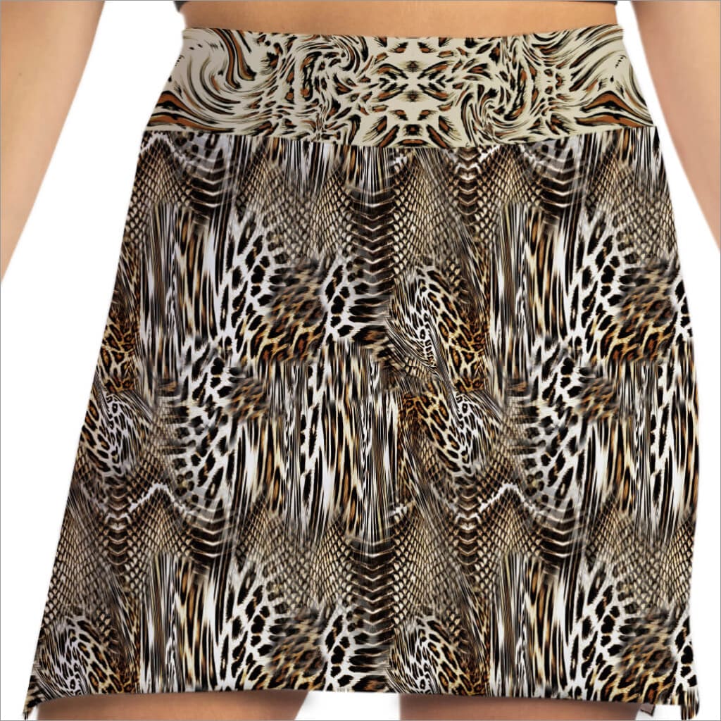 UNTAMED ANIMAL PRINT SKORT - The Golf Guys Online