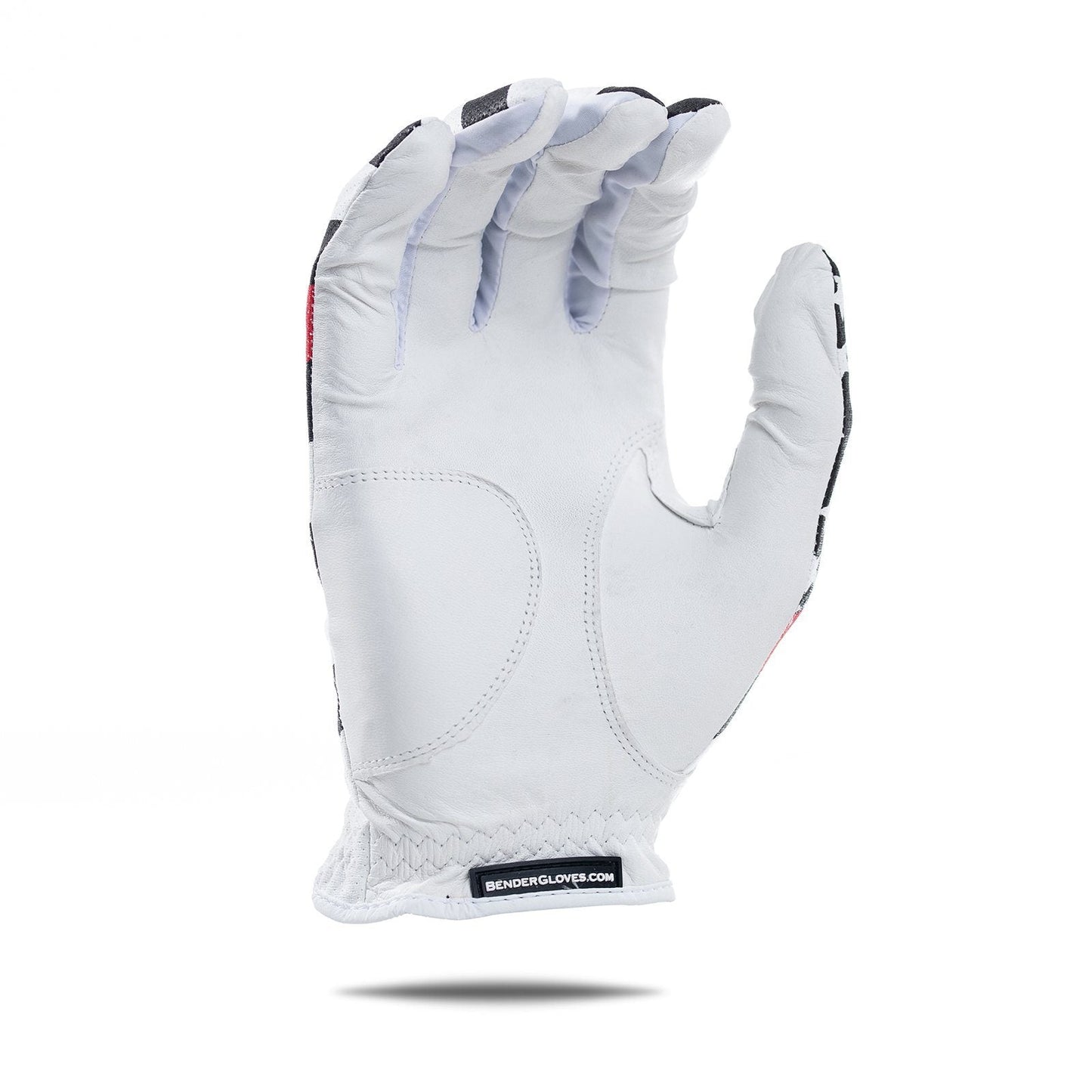 USA Red Line Mesh Golf Glove - The Golf Guys Online