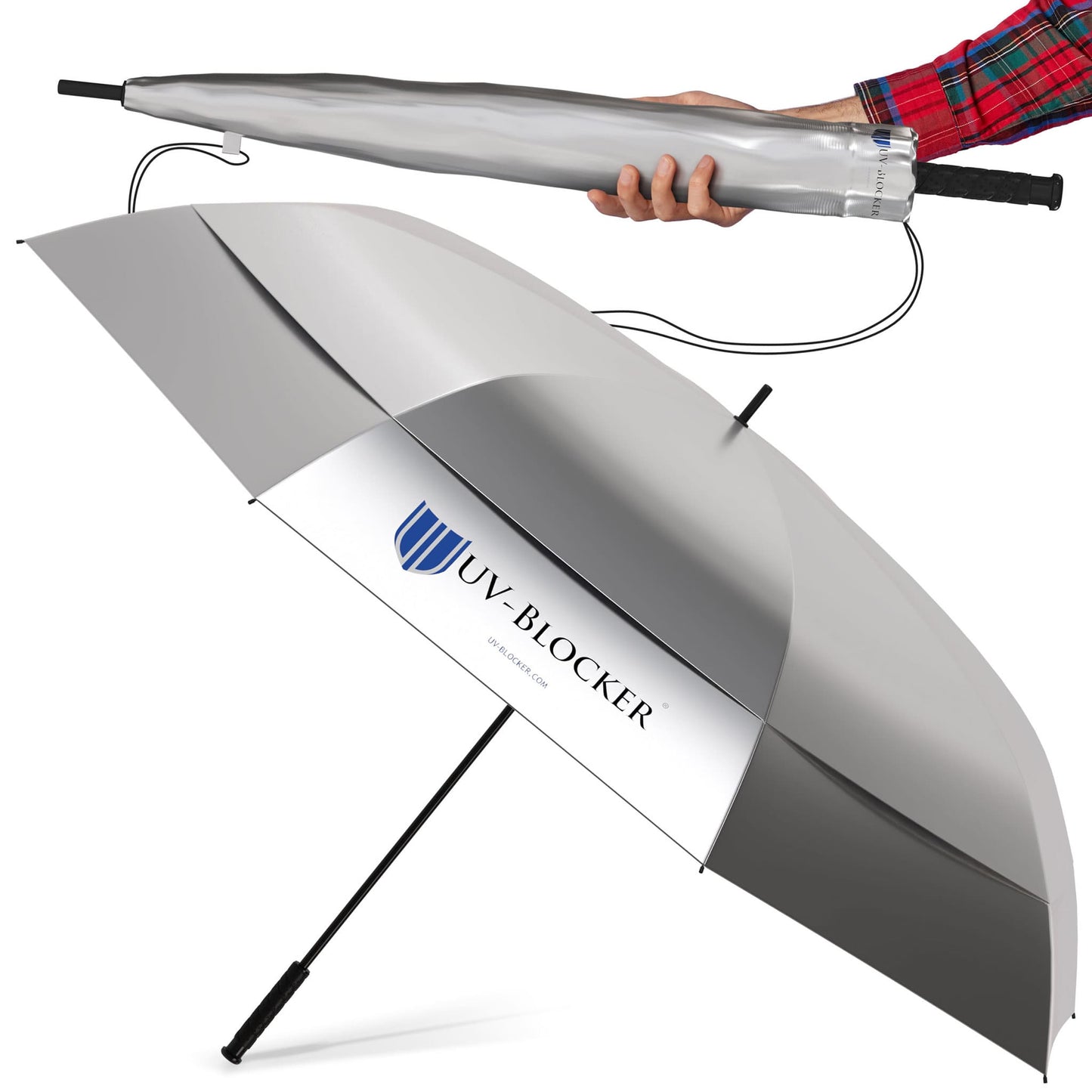 68 Inch Golf UV Umbrella - The Golf Guys Online