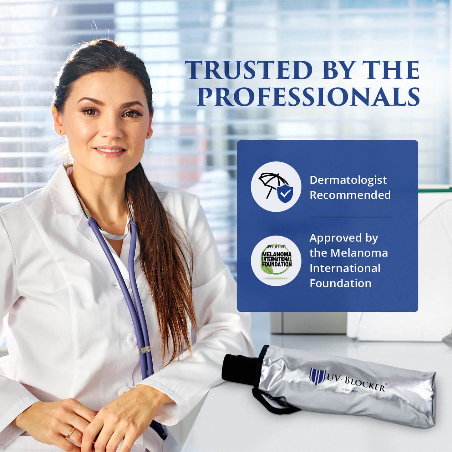 UV Protection Compact Umbrella - The Golf Guys Online