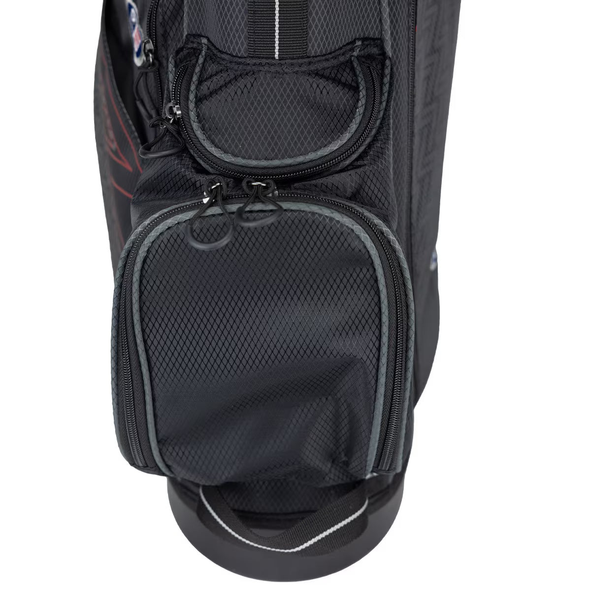 U.S. Kids Golf UL-7 5 Club Stand Set (Approx Age 11, Height 60"-63") Black/Maroon Bag - The Golf Guys Online