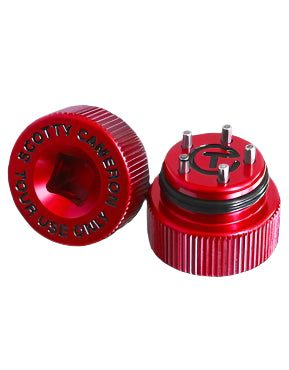 Scotty Cameron Bright Dip Red "Circle-T" Engraved Weight Removal Tool - The Golf Guys Online
