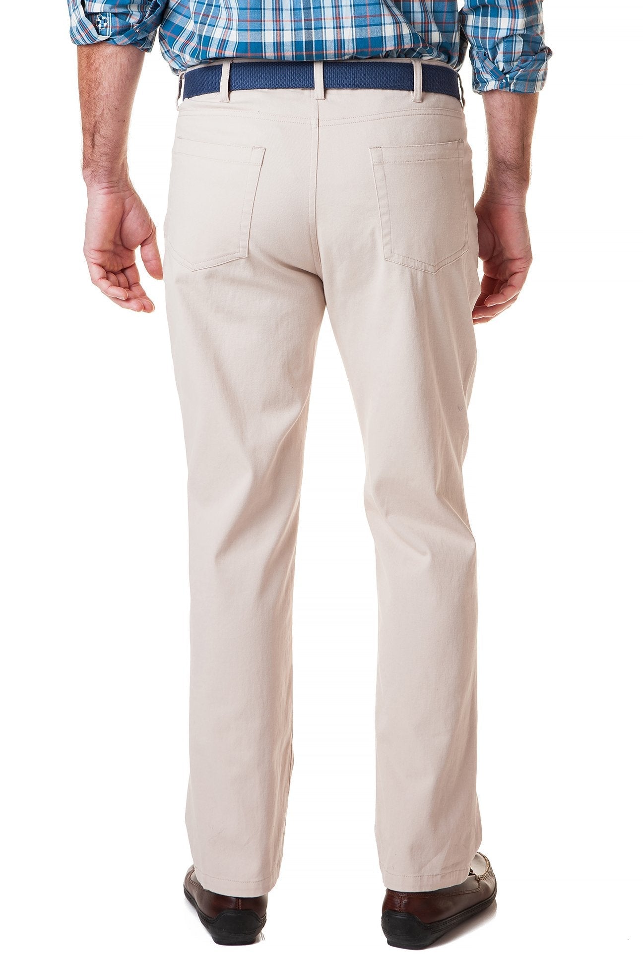 Wayfarer 5-Pocket Pant Stretch Twill Stone - The Golf Guys Online