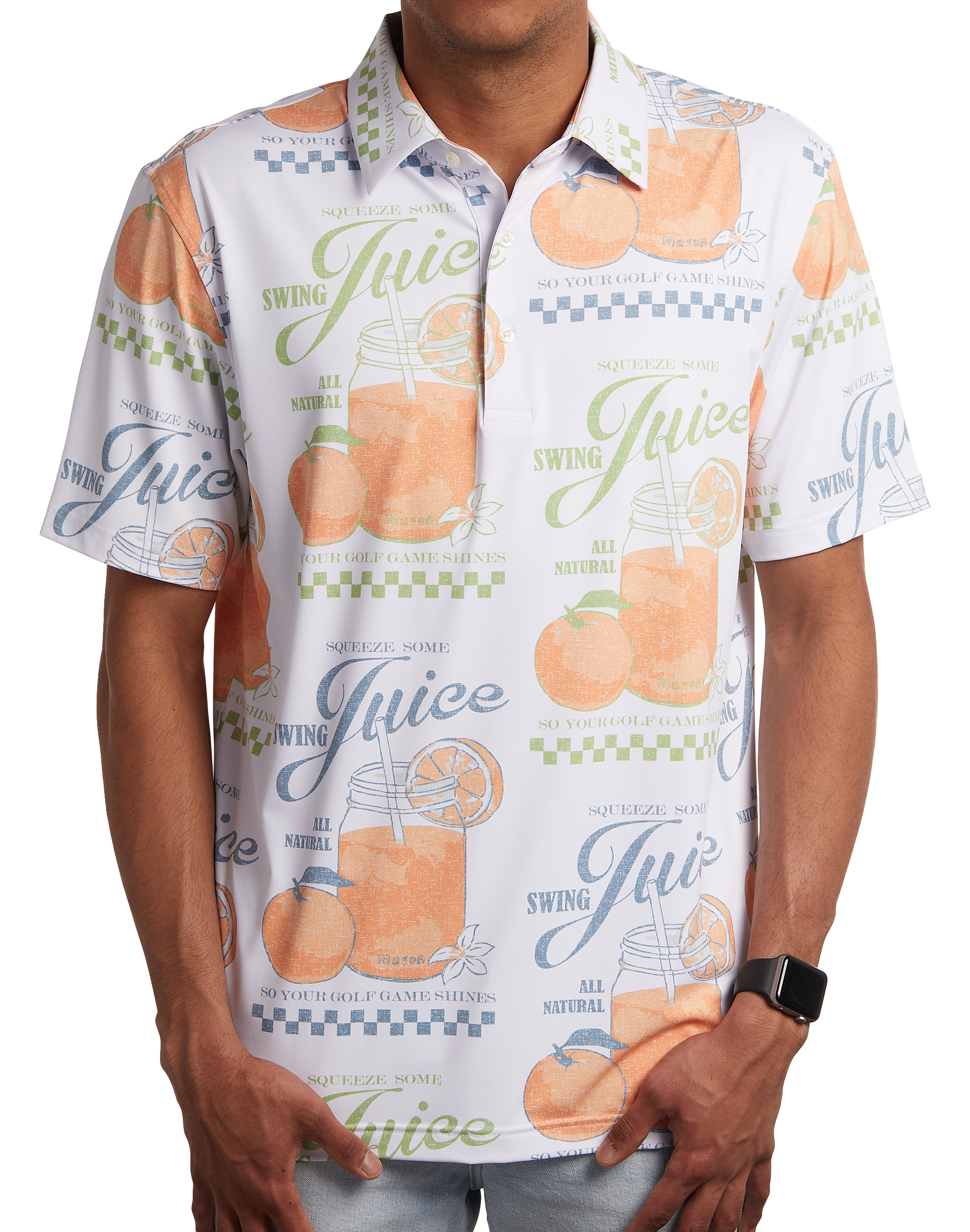 Golf All Natural Men's Polo - The Golf Guys Online