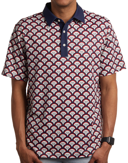 Golf American Mod Men's Polo - The Golf Guys Online