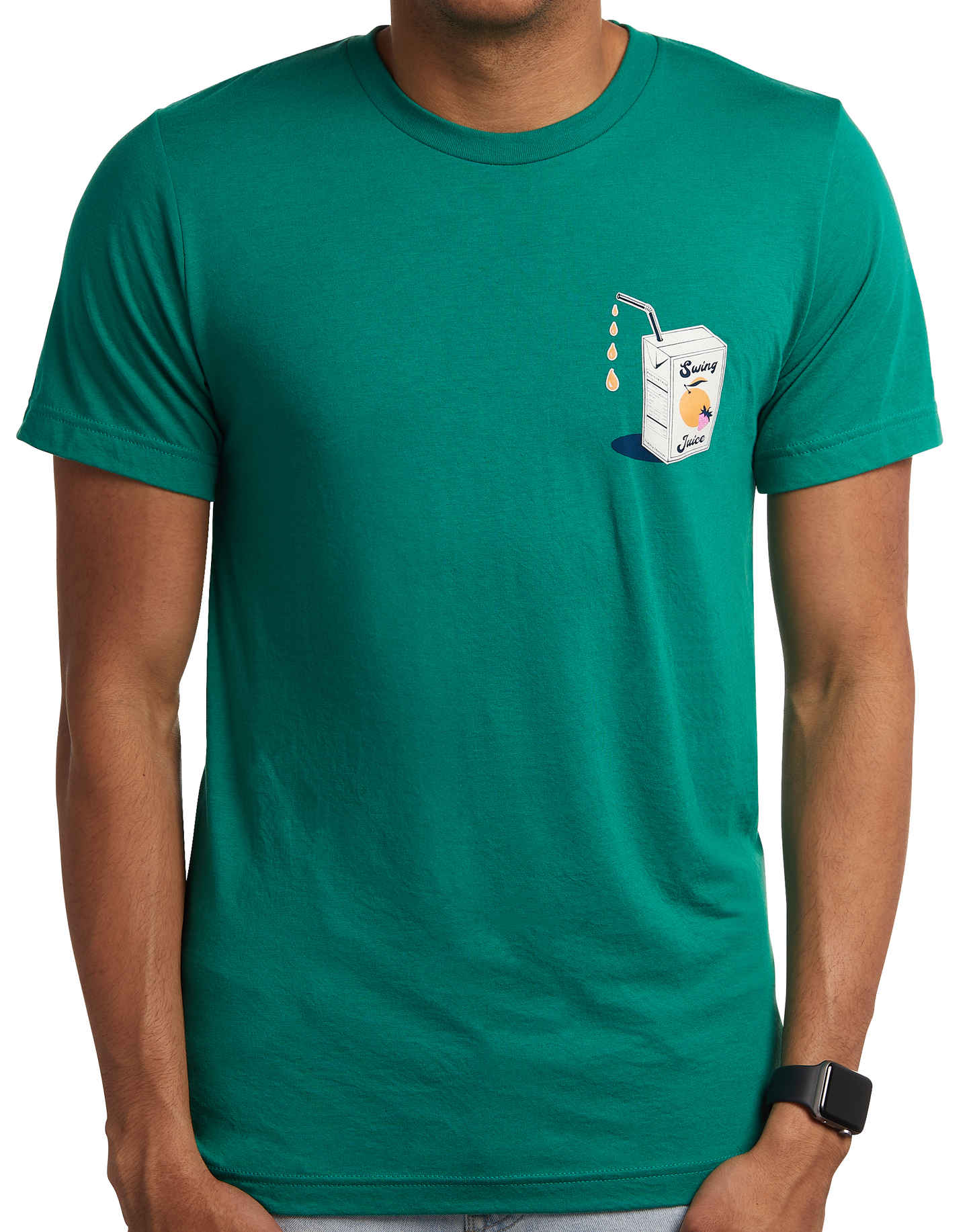 Golf Juice Box Chest Unisex T-Shirt - The Golf Guys Online