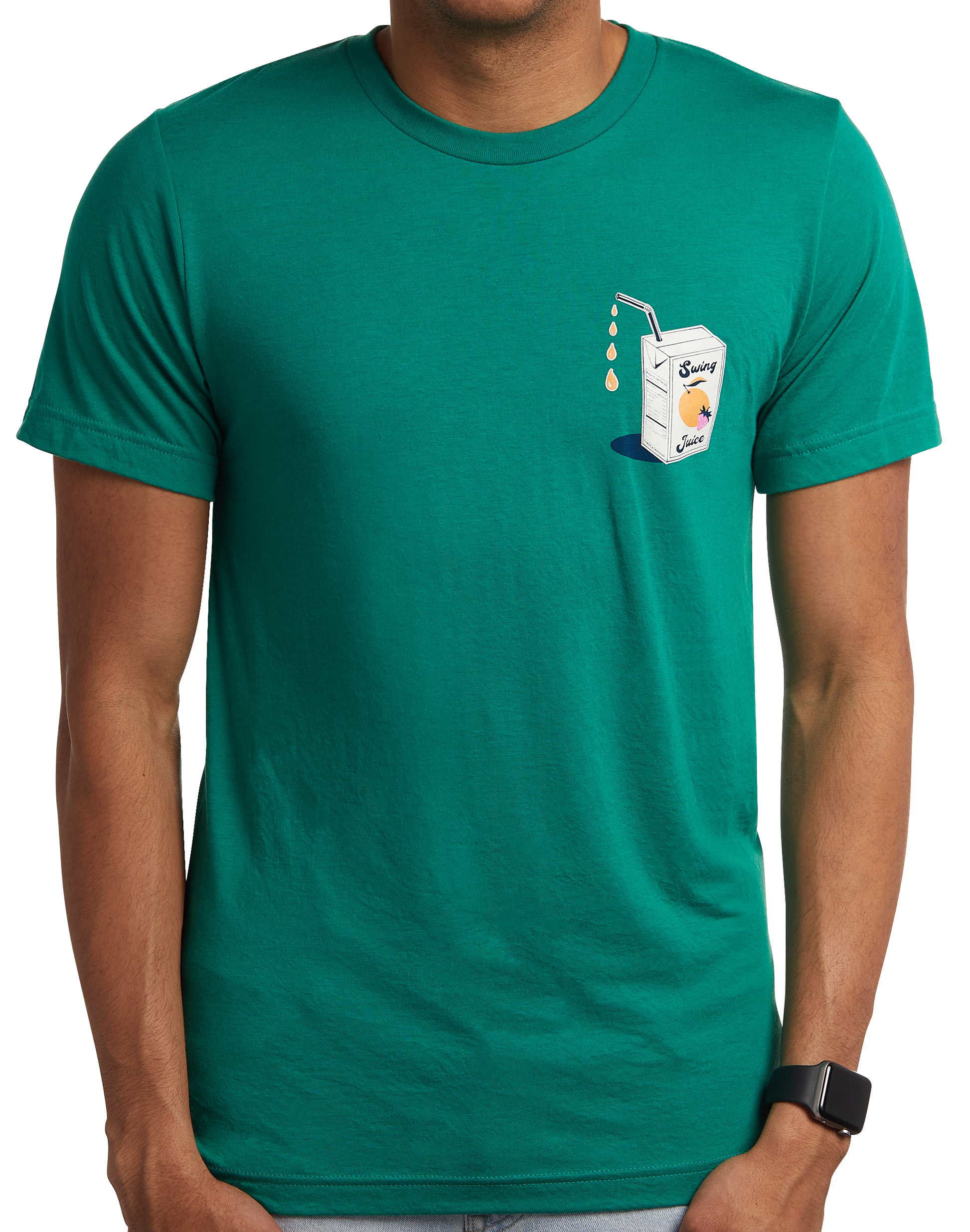Golf Juice Box Chest Unisex T-Shirt - The Golf Guys Online