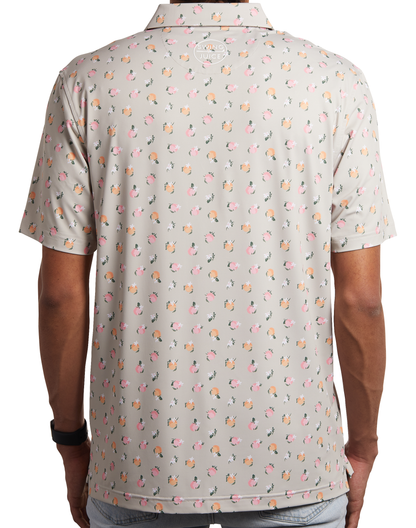 Golf Orange Blossom Men's Polo - The Golf Guys Online