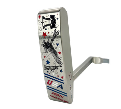 Limited Piretti Workshop 2026 USA 250th Anniversary Edition Cortino 2 Welded Long Neck Putter