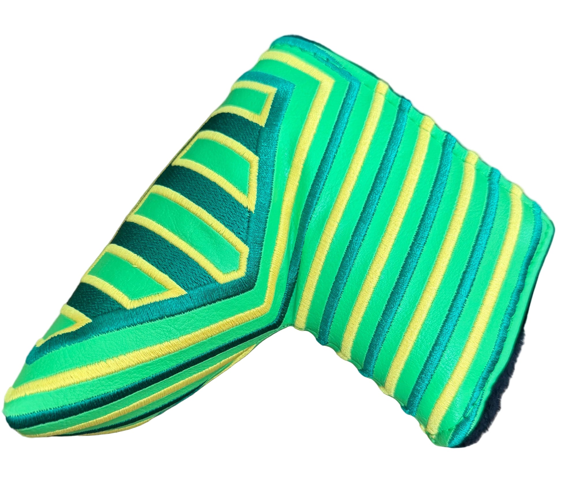 Limited Bettinardi Green/Yellow T Design Blade Putter Headcover