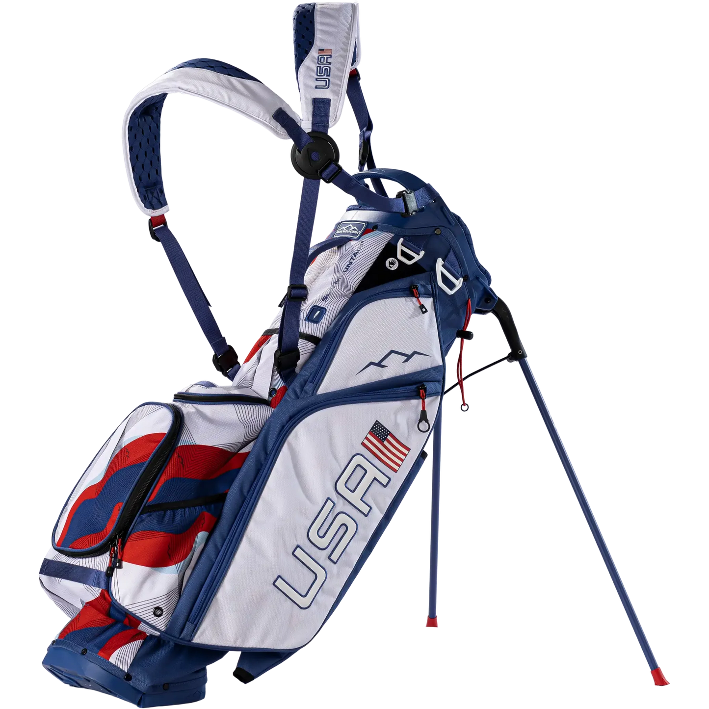 Sun Mountain Limited Edition USA Eclipse E-3.5 14-Way Stand Bag