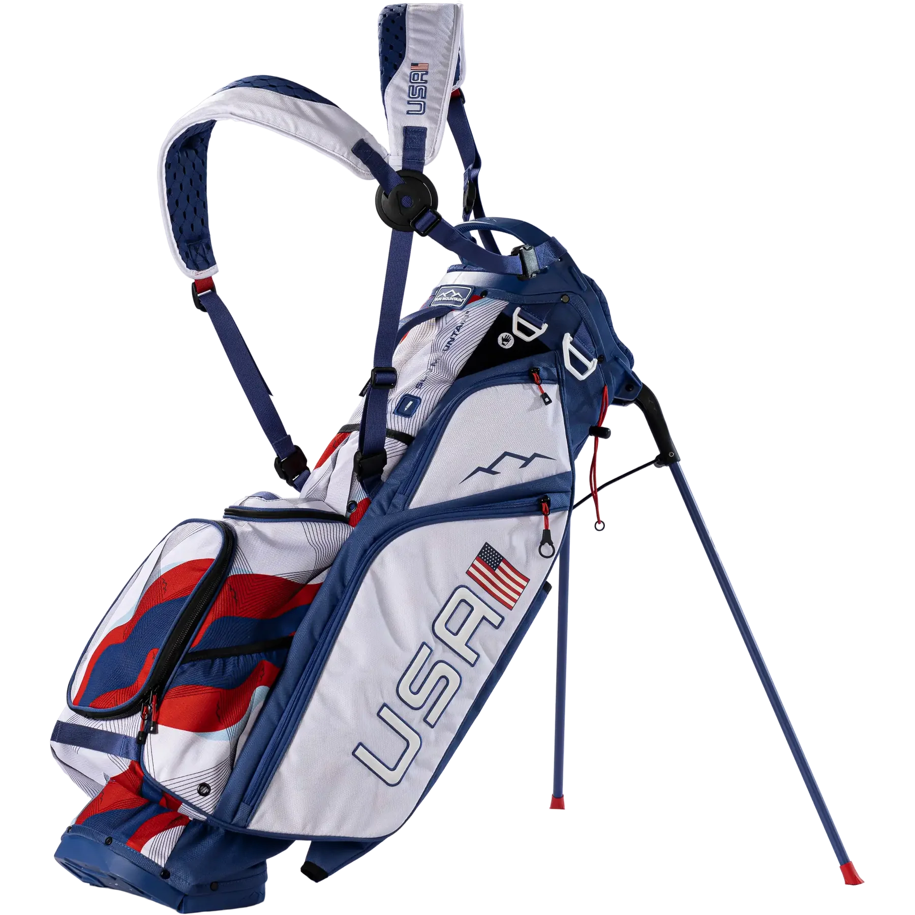 Sun Mountain Limited Edition USA Eclipse E-3.5 14-Way Stand Bag