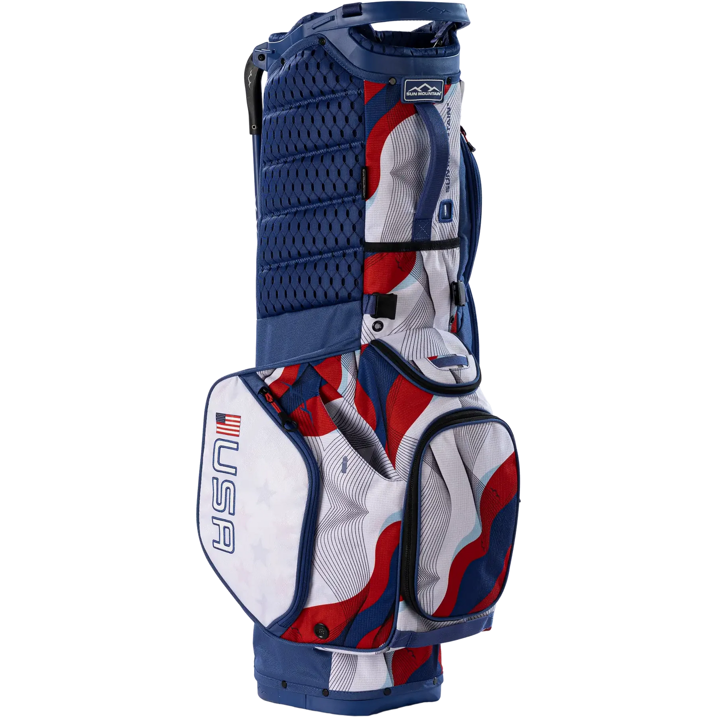 Sun Mountain Limited Edition USA Eclipse E-3.5 14-Way Stand Bag