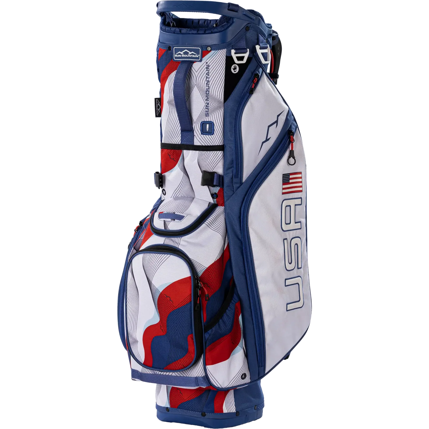Sun Mountain Limited Edition USA Eclipse E-3.5 14-Way Stand Bag