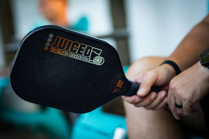 Juiced | Kiwilabs Pickleball Kevlar 3k Carbon Fiber Power Paddle - 13mm Elongated Pickleball Paddle - The Golf Guys Online