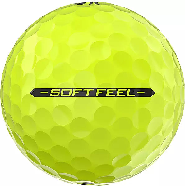 Srixon 2025 Soft Feel Tour Yellow Golf Balls