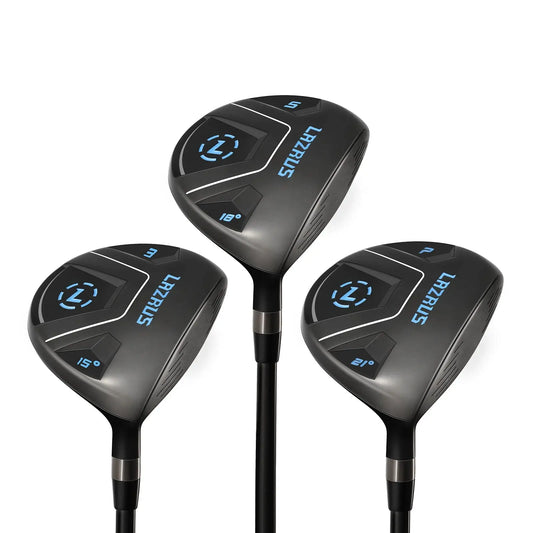 Lazrus Golf - Fairway Woods (3,5,7) Individual Or Set (Right & Left Hand) & Free Head Covers - The Golf Guys Online