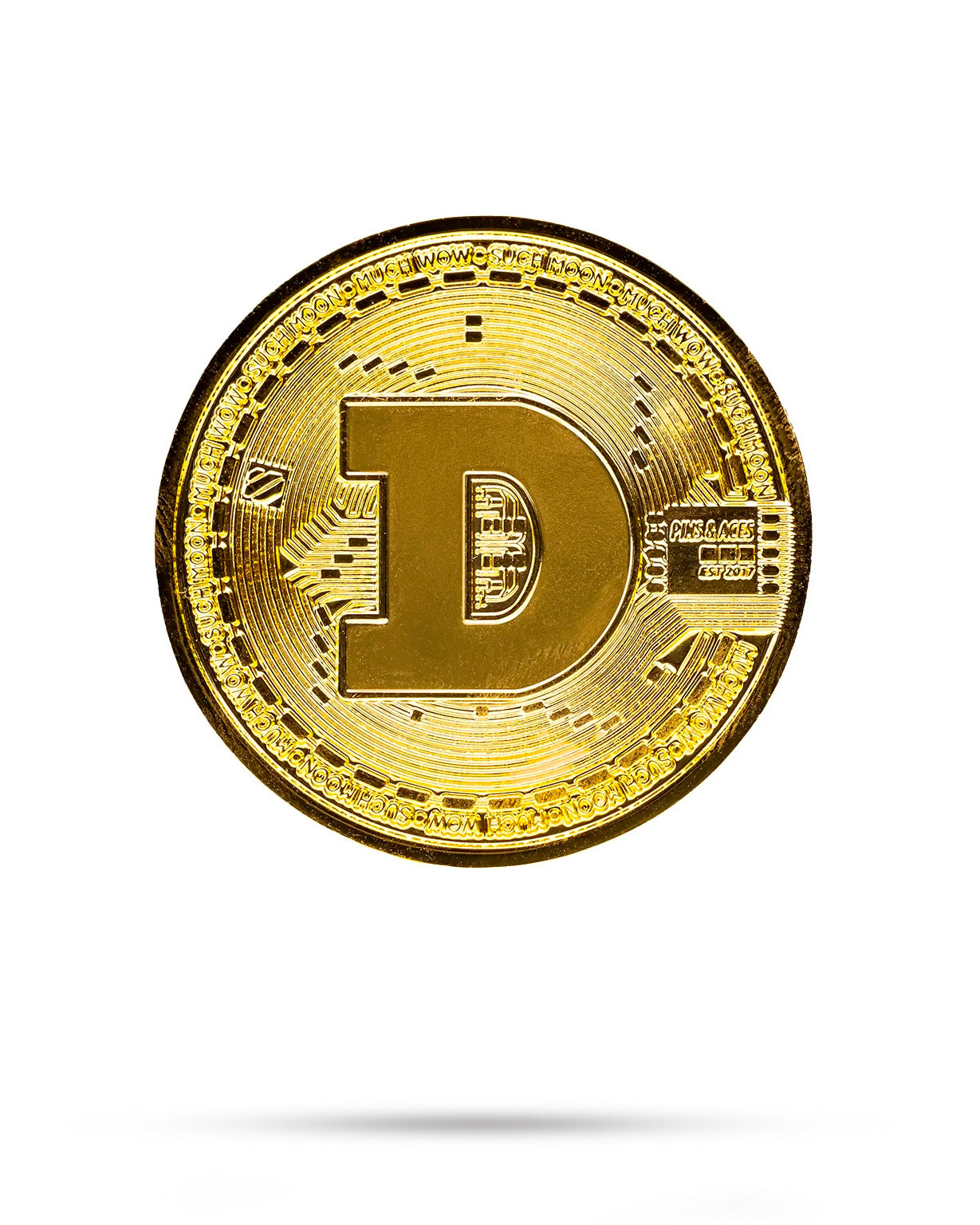 Pins and Aces Dogecoin Ball Marker - Thumbnail 5