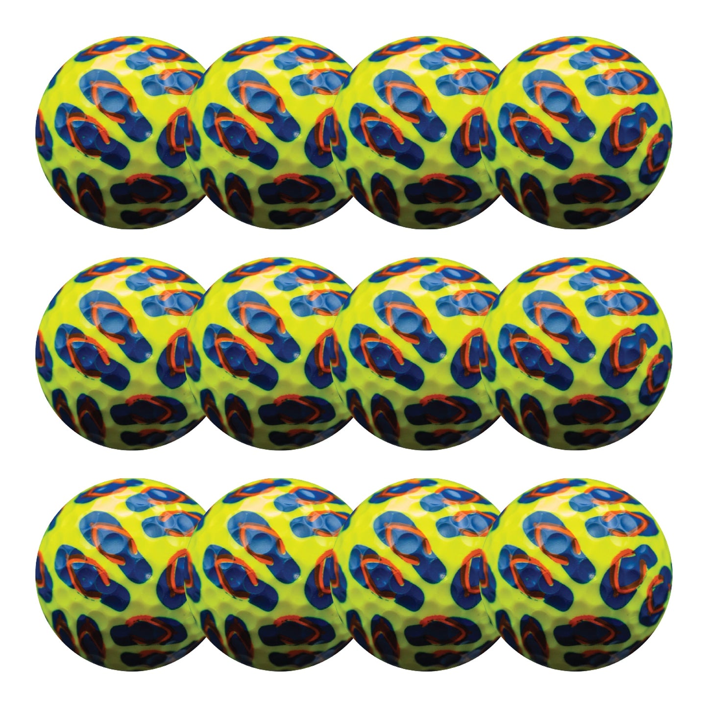 New Novelty Flip Flops Golf Balls