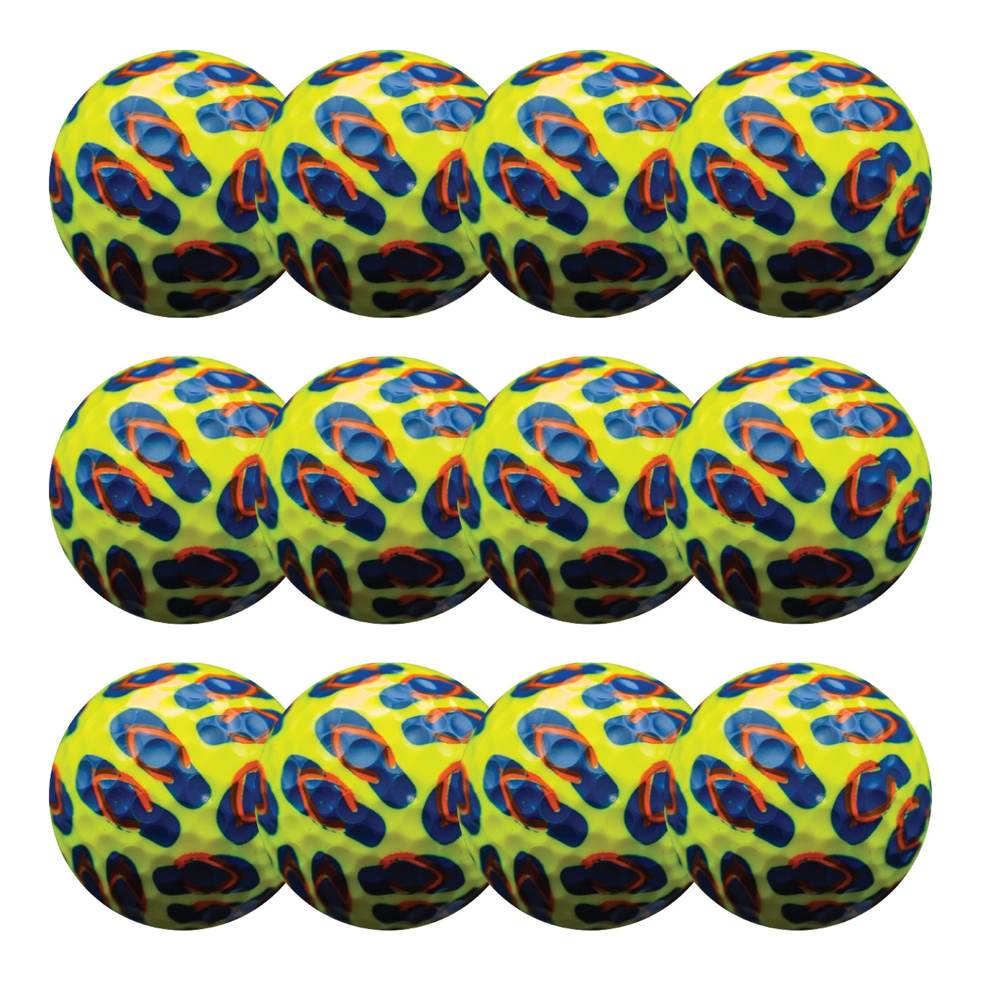 New Novelty Flip Flops Golf Balls