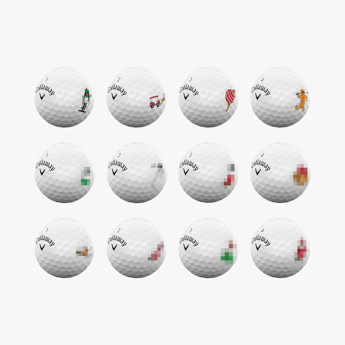 Limited Callaway Supersoft 12-Day Advent Calendar 2025 Golf Balls