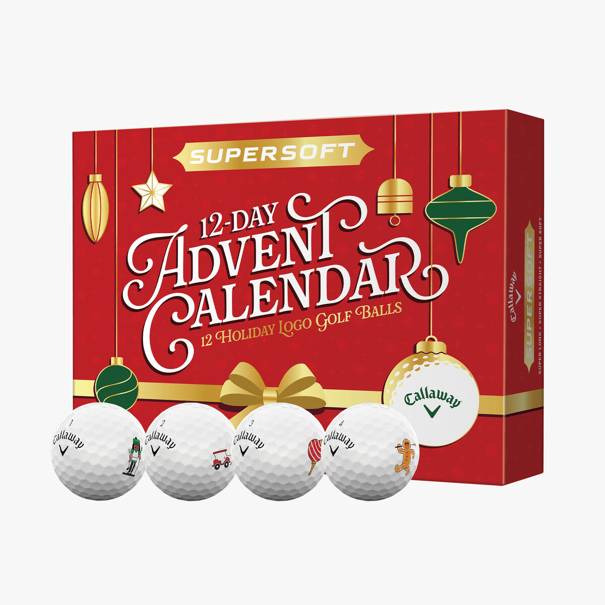 Limited Callaway Supersoft 12-Day Advent Calendar 2025 Golf Balls
