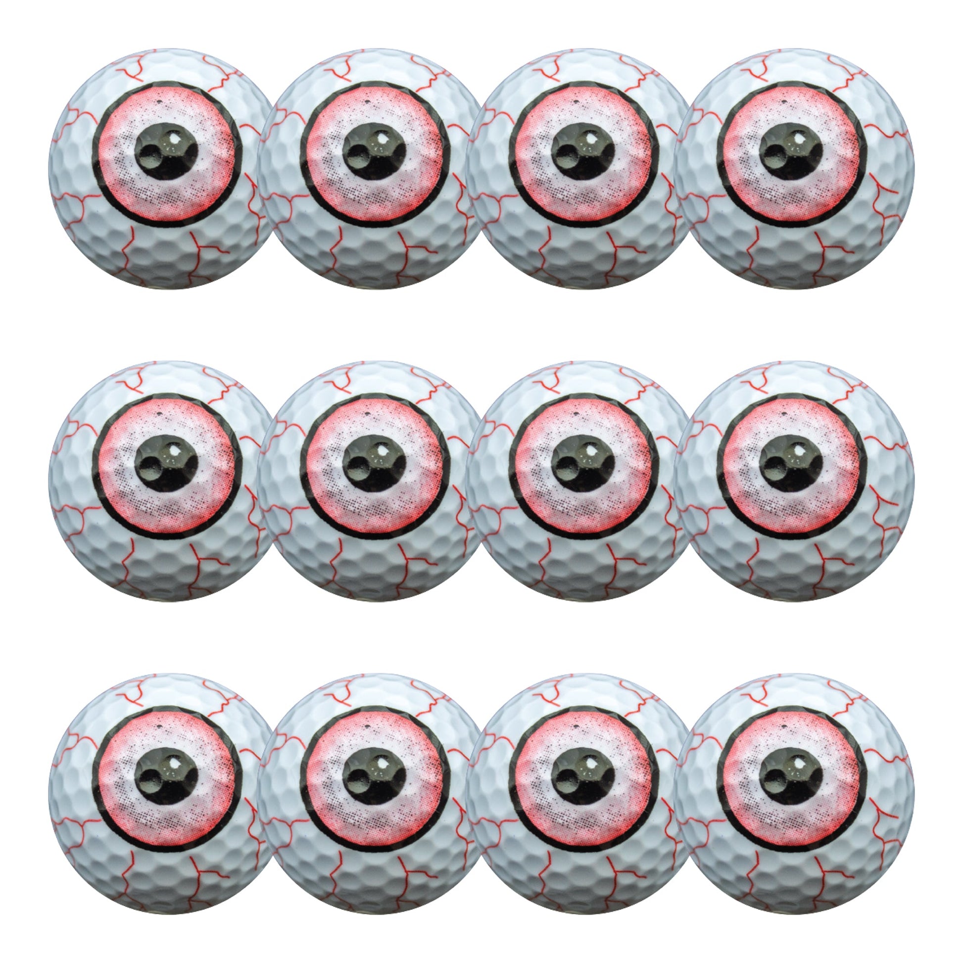 New Novelty Red Blood Shot Eyeballs Golf Balls