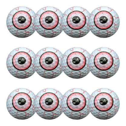 New Novelty Red Blood Shot Eyeballs Golf Balls