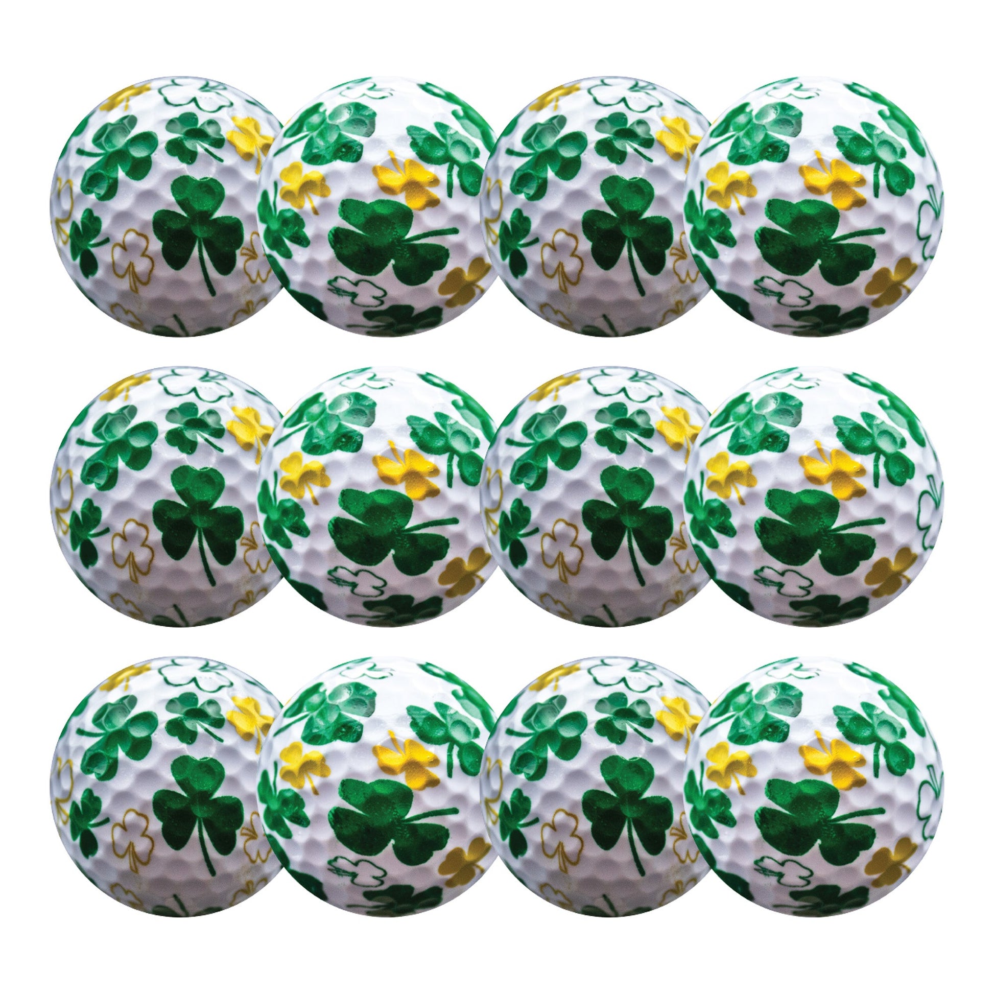 New Novelty Shamrock Golf Balls