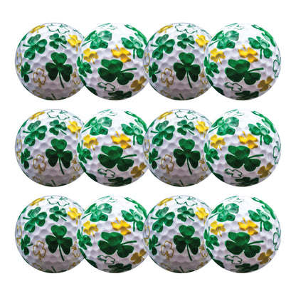 New Novelty Shamrock Golf Balls
