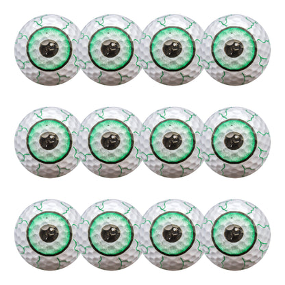 New Novelty Green Shot Eyeballs Golf Balls