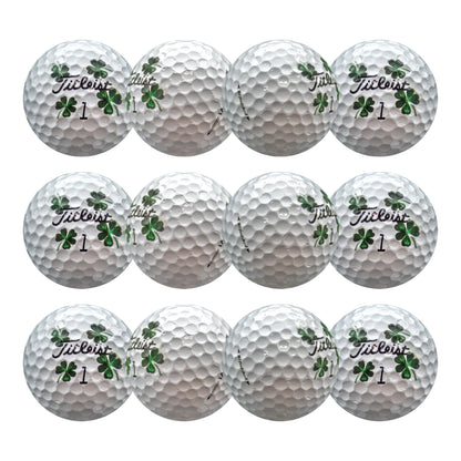 Refurbished Titleist Pro V1 Clover Golf Balls