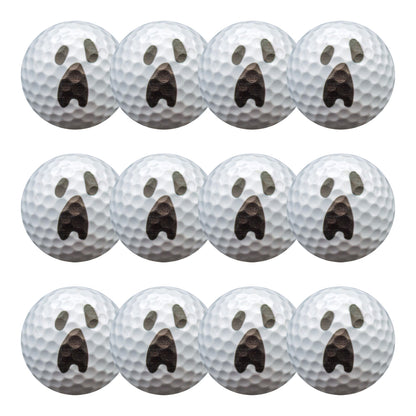 New Novelty Ghost Face Golf Balls