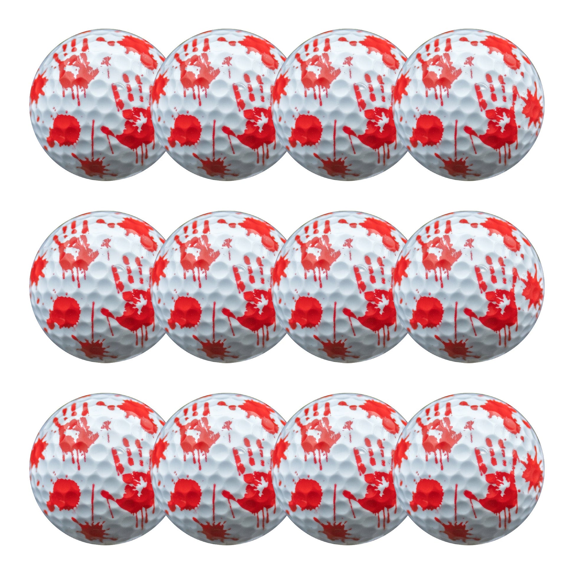 New Novelty Halloween Blood Splatter Golf Balls