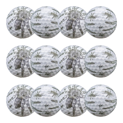 New Novelty Hairy Spider Golf Balls