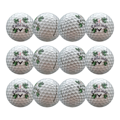 Refurbished Callaway Chrome Soft Clover Golf Balls
