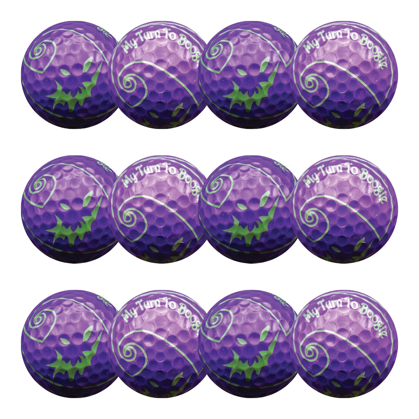 New Novelty Booogie Golf Balls