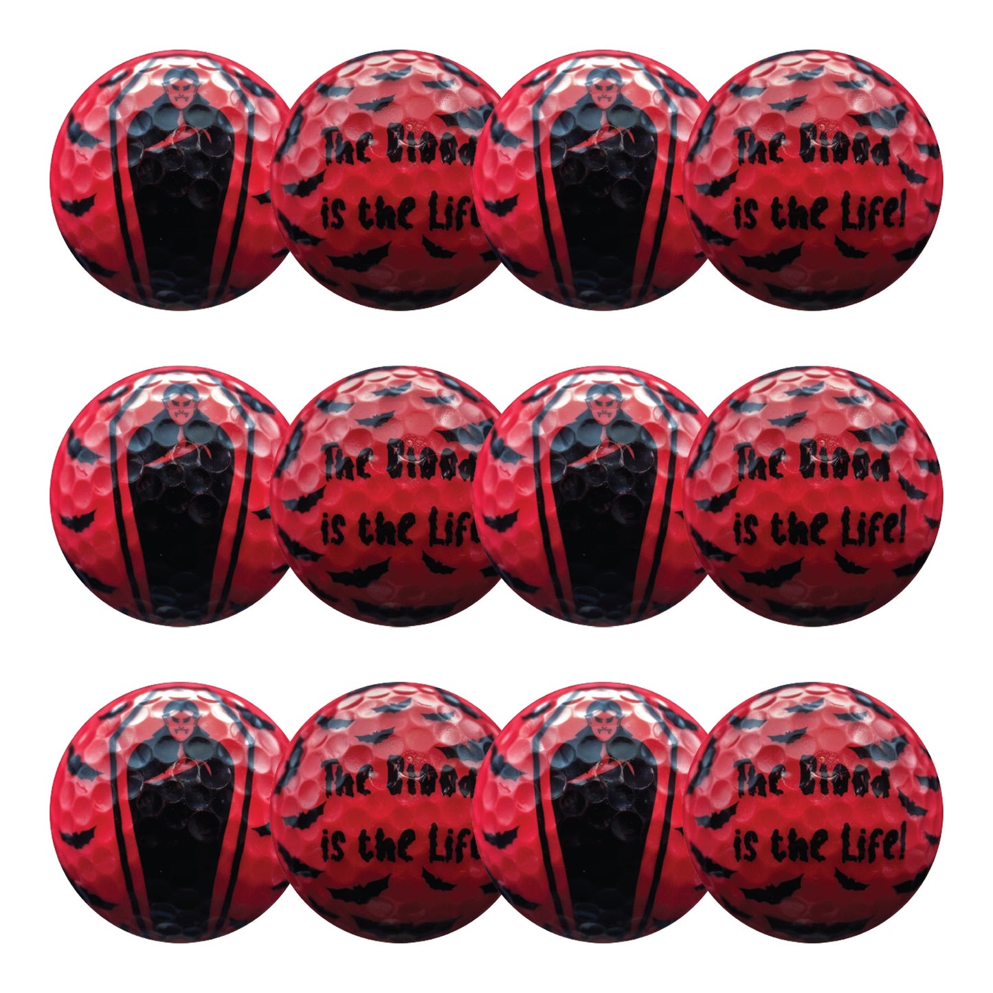 New Novelty Dracula Golf Balls