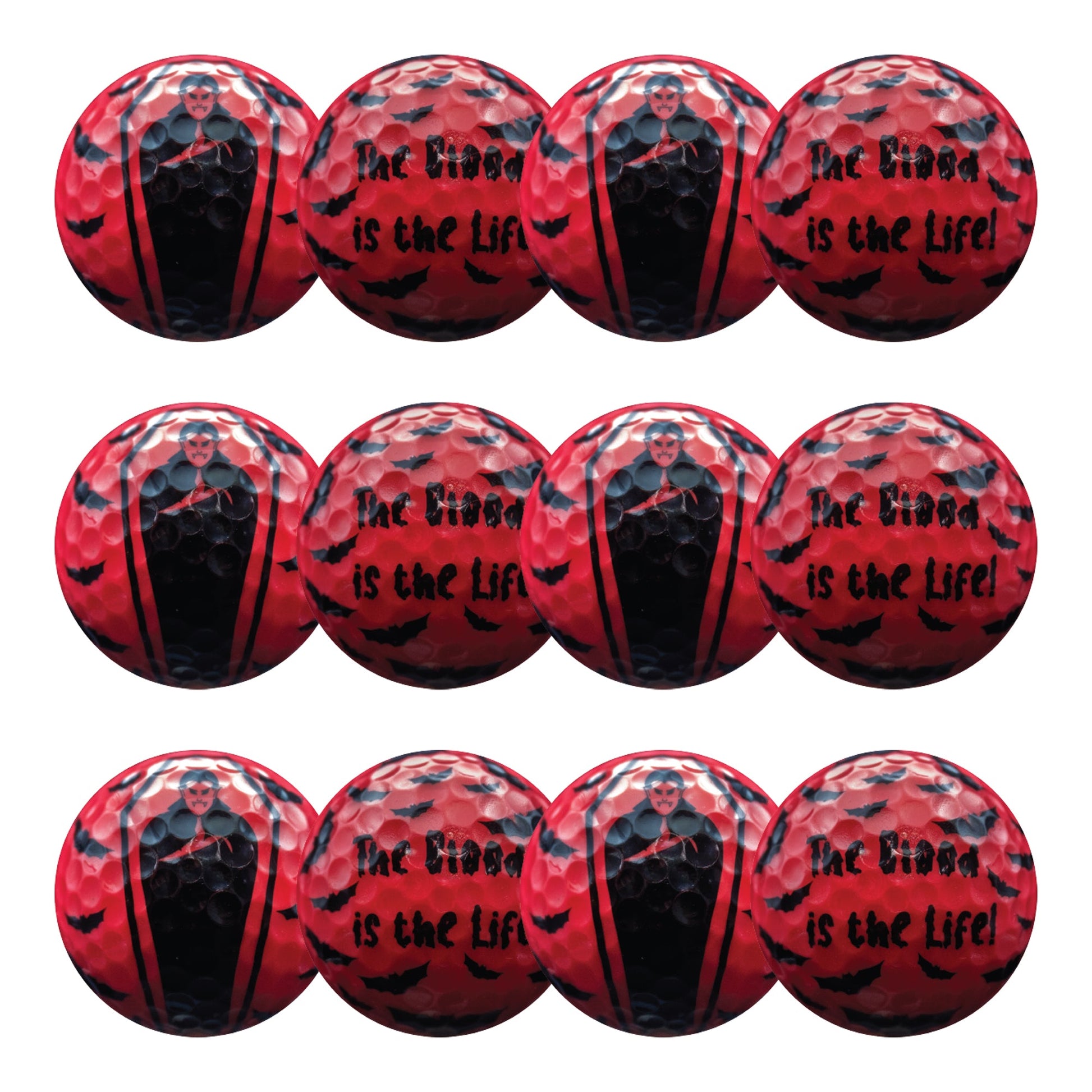 New Novelty Dracula Golf Balls