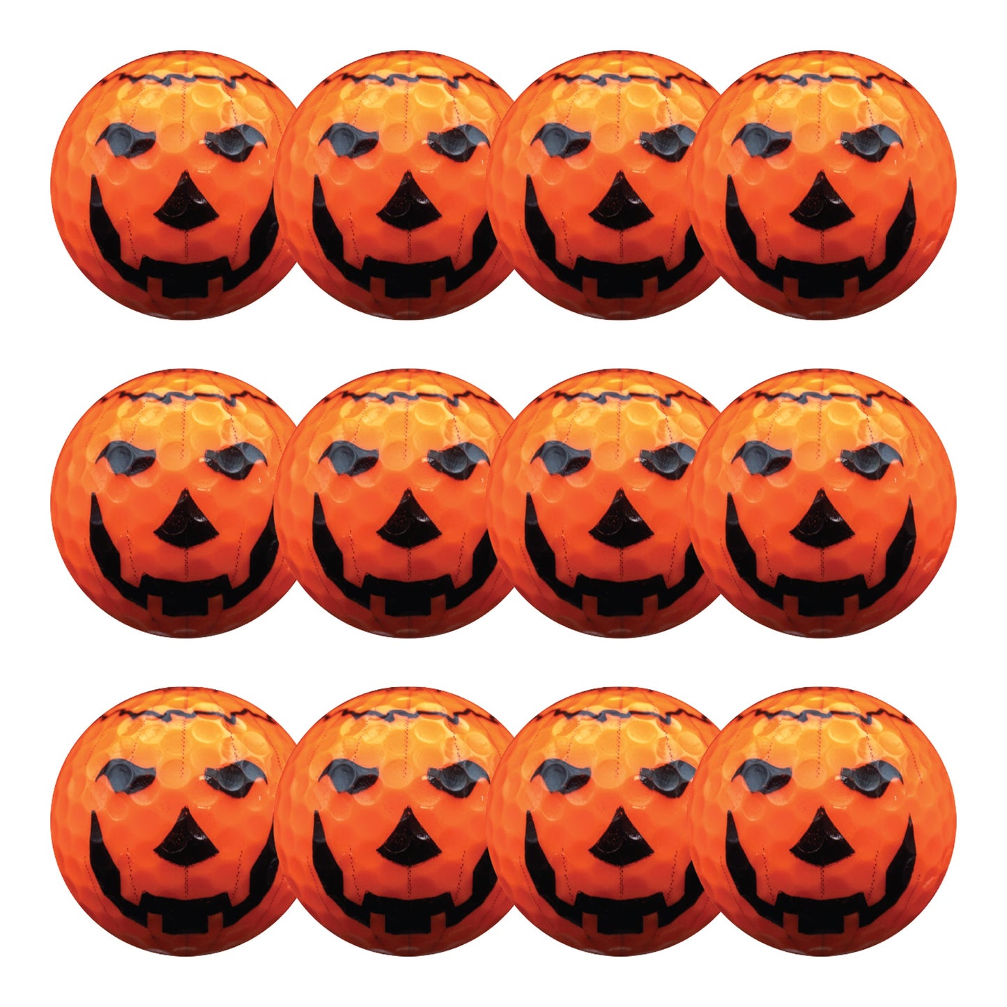 New Novelty Orange Pumpkin Golf Balls